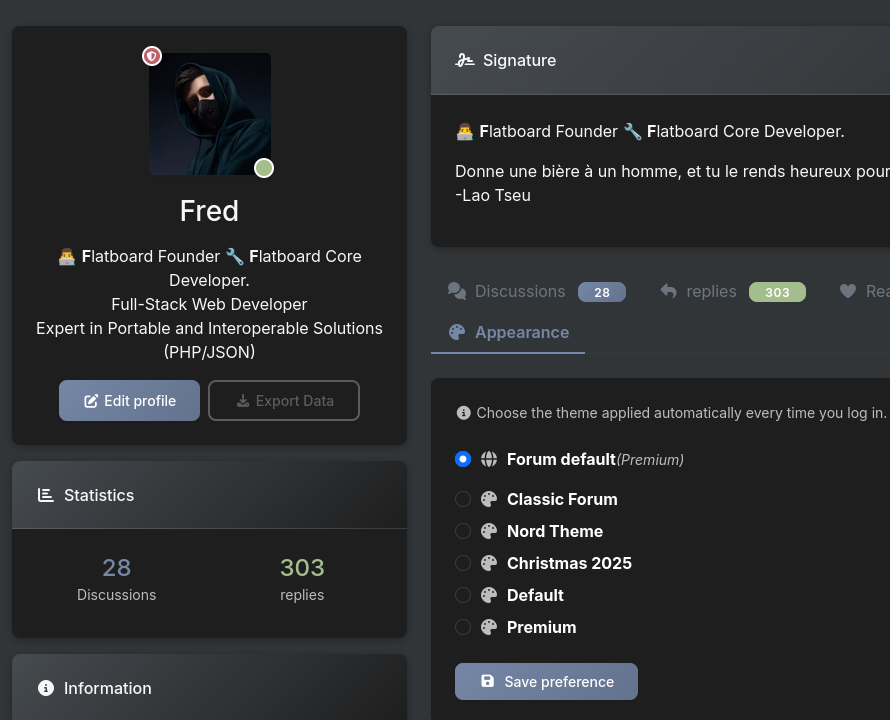 🎨 New: choose your interface theme!