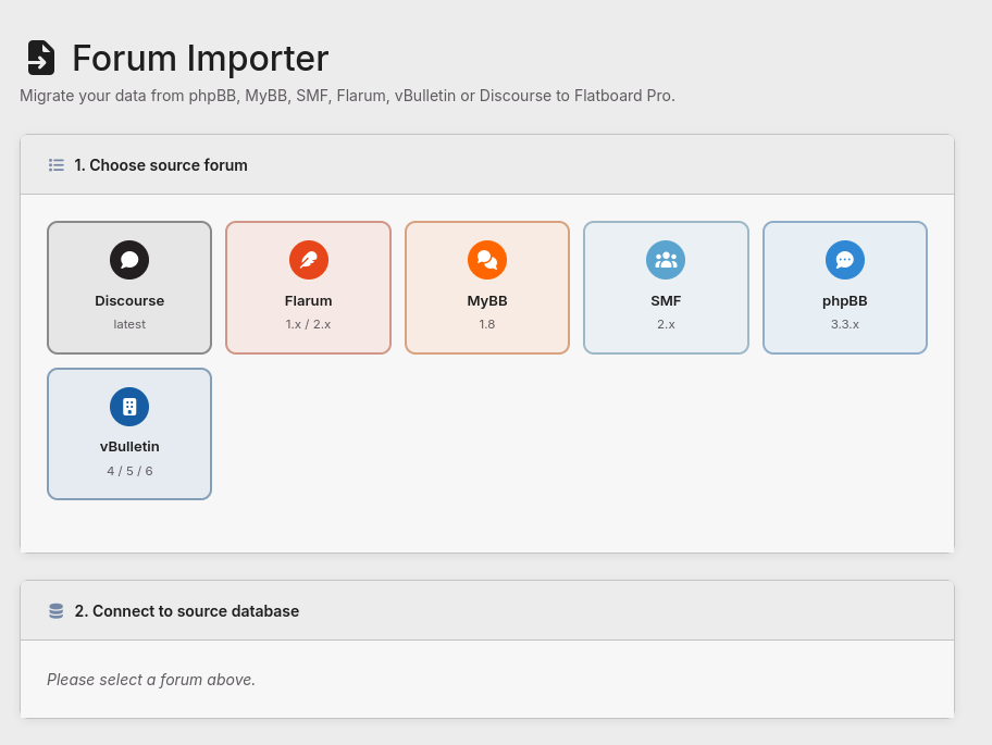 Forum Importer