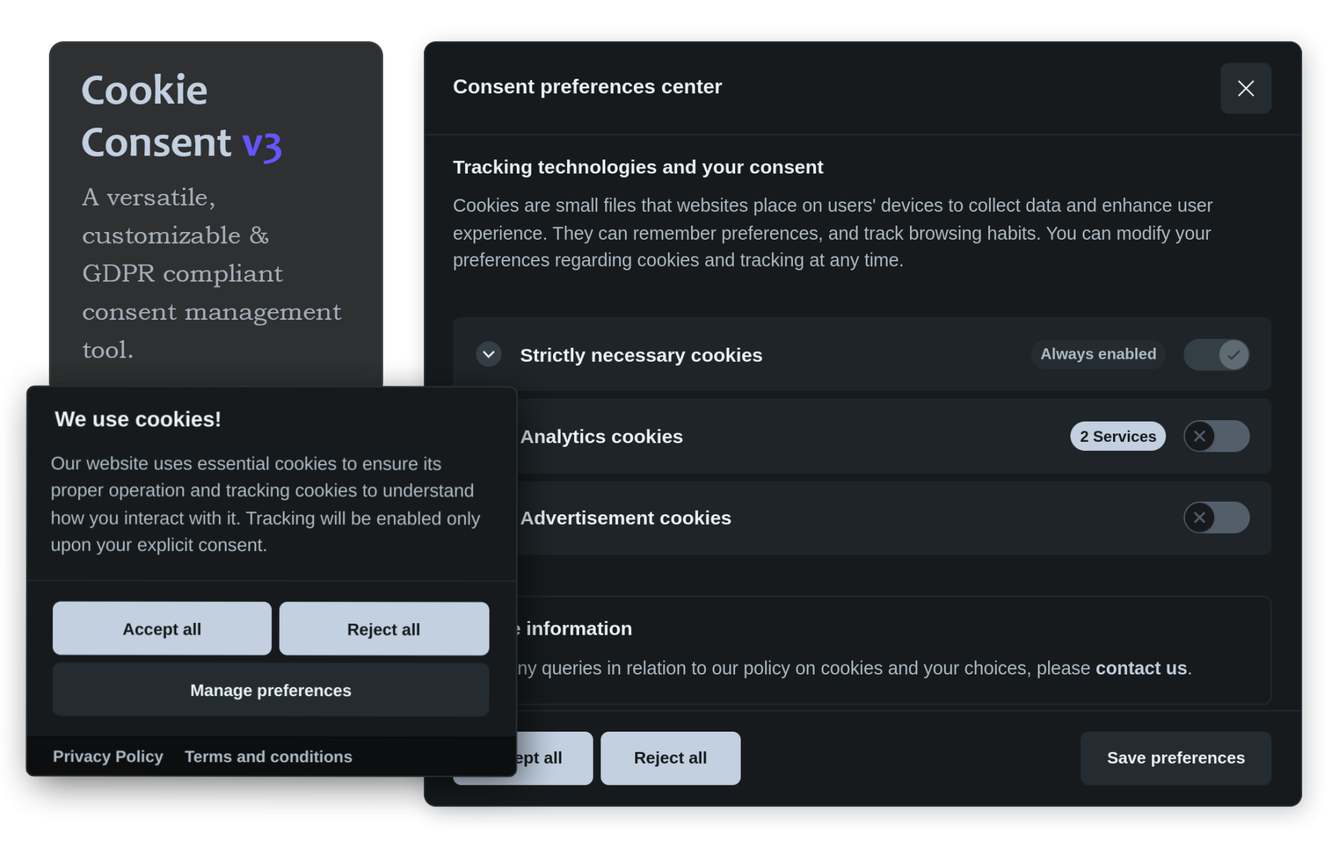 Cookie Consent Manager