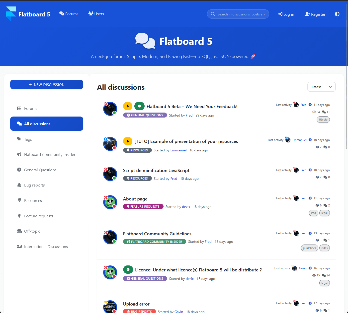 Flatboard Community